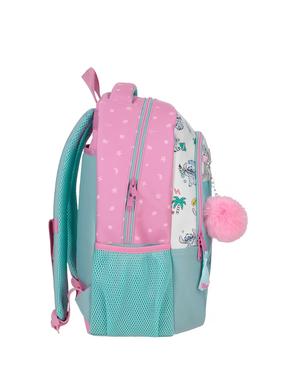 Mochila 42cm Stitch Little Destruction