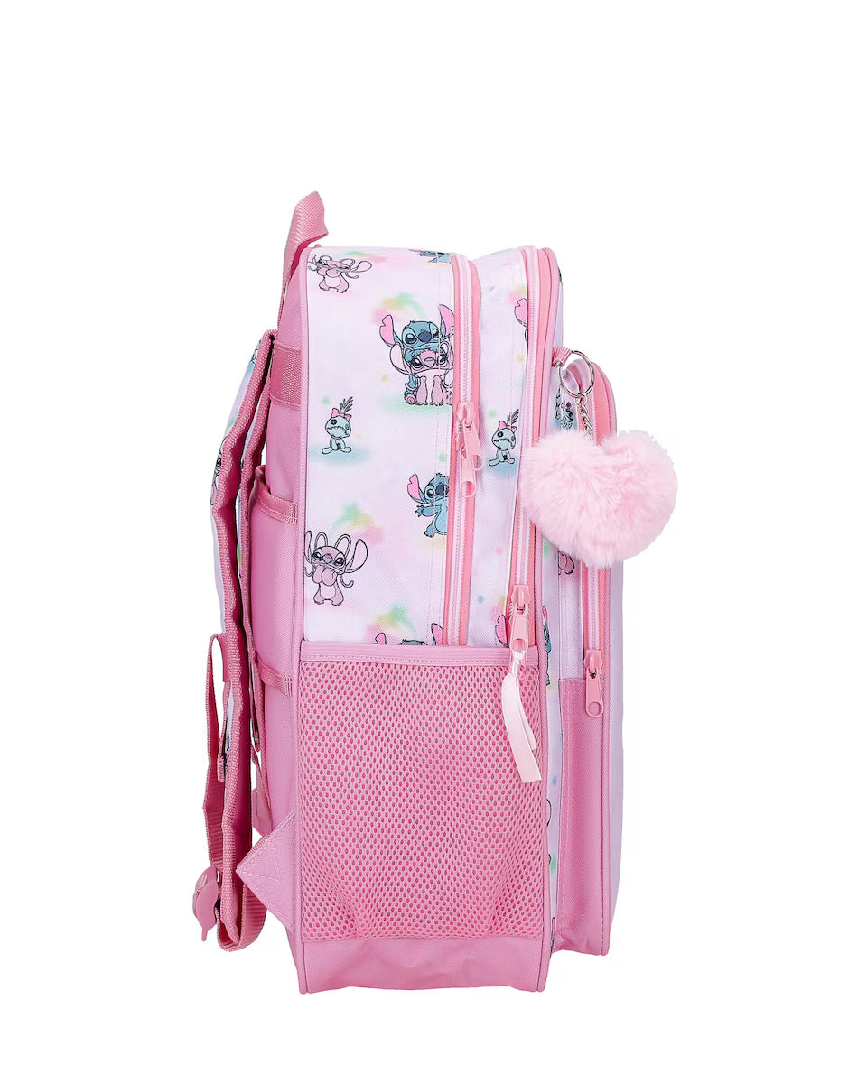 Mochila 40cm Stitch You & Me