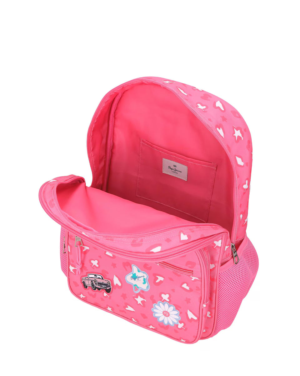 Mochila 40cm Evelyn Rosa - Pepe Jeans