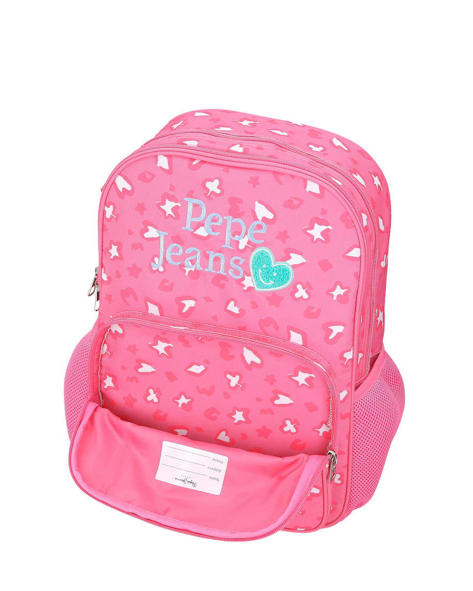 Mochila 40cm Evelyn Rosa - Pepe Jeans