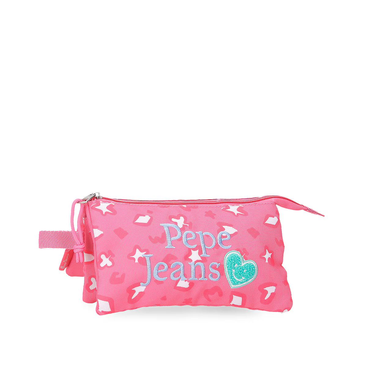 Porta Lápis Triplo Evelyn Rosa - Pepe Jeans